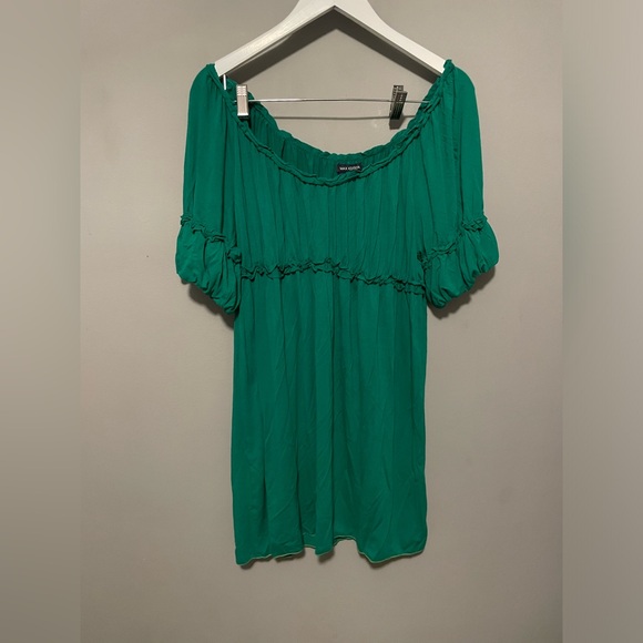 Green Mini Dress - Picture 1 of 3